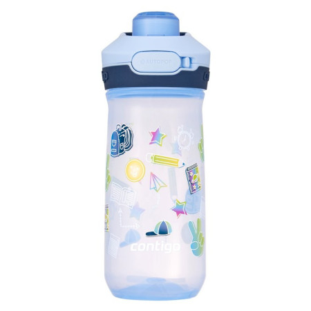 Sticlă copii Contigo Jessie 420ml albastru periwinkle school