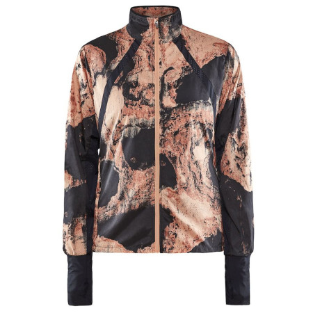 Geacă femei Craft Adv Essence Wind negru/portocaliu