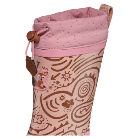 Cizme de cauciuc copii Affenzahn Rainboot Vegan Puddly Deer