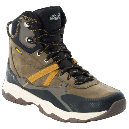 Încălțăminte bărbați Jack Wolfskin Pathfinder Texapore Mid M maro