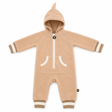 Salopetă copii DucKsday Polar Fleece Londen/sand bej Sand