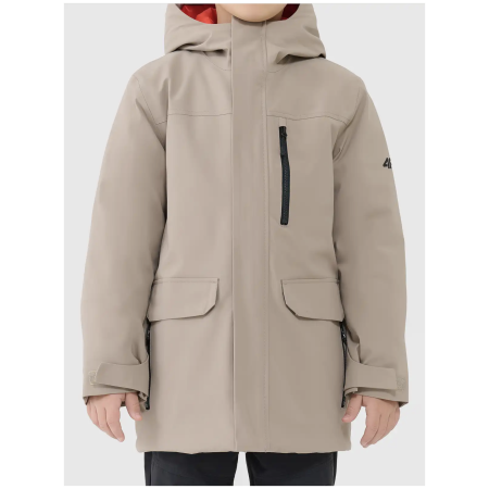 Geacă copii 4F Jacket M221 maro LIGHT BROWN