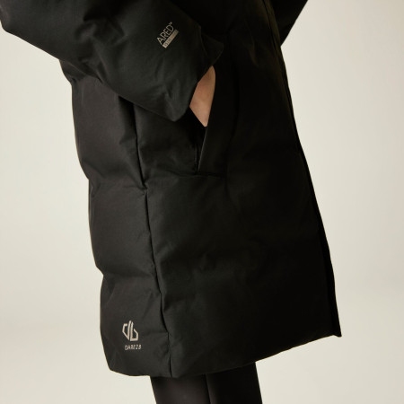 Geacă lungă femei Dare 2b Kids WanderJacket Black