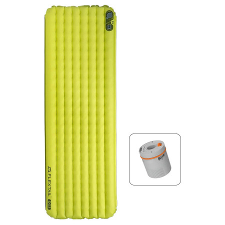 Saltea gonflabilă Flextail TINY Sleeping Pad R03 AVS - Regular Long 196 cm verde Green