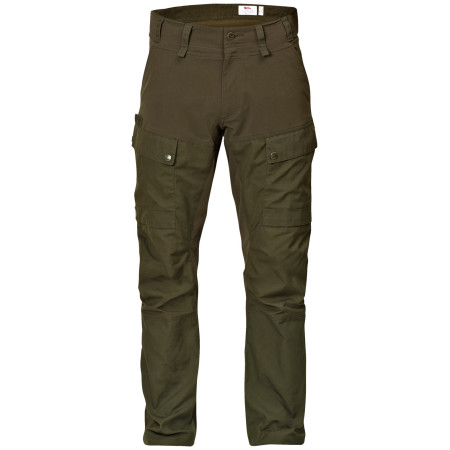 Pantaloni bărbați Fjällräven Lappland Hybrid Trousers M verde închis Dark Olive