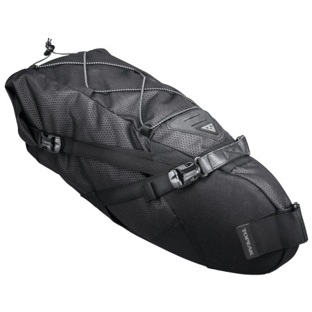 Geantă pliabilă pentru biciletă Topeak Bikepacking Backloader 15L negru