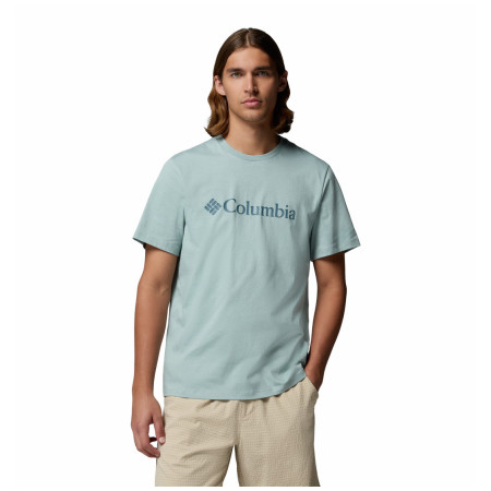 Tricou bărbați Columbia CSC Basic Logo™ Tee albastru deschis Crushed Blue, Gem Columbia