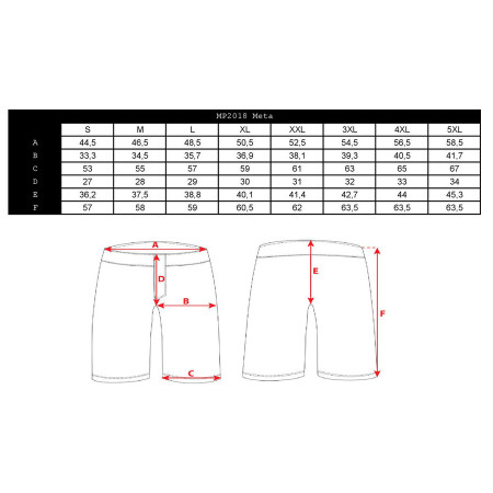 Pantaloni scurți bărbați Silvini Meta