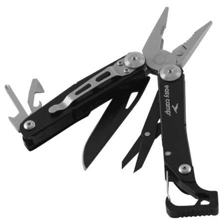 Ustensile multifuncționale Easy Camp Rowan 10-in-1 Multitool negru