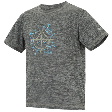 Tricou copii Regatta Alvarado Black Marl