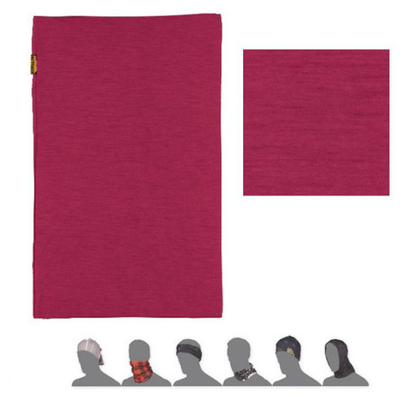 Bandană femei Sensor DF Merino Wool lila lilla