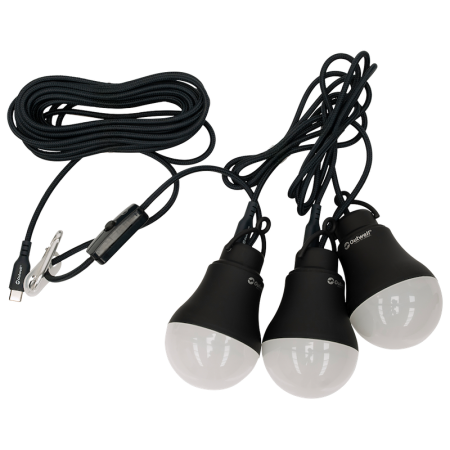 Set de becuri Outwell Epsilon Bulb Set negru/gri Black Grey