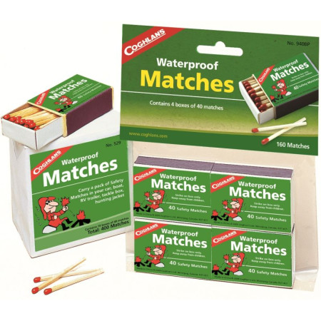 Chibrituri rezistente la apă Coghlan´s 4 buc.