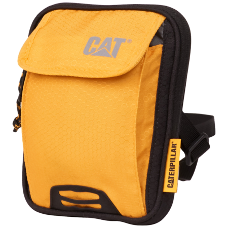 Geantă de umăr Caterpillar Crossbody Mountaineer Pollux galben Black/yellow
