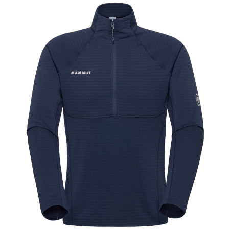 Hanorac bărbați Mammut Taiss ML Half Zip Pull Men albastru închis marine