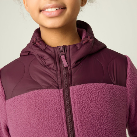 Hanorac copii Regatta Myla Hybrid Jacket Fig/Violet