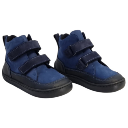 Încălțăminte barefoot pentru copii beBare 3514SA Denim