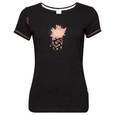 Tricou femei Chillaz Gandia Girls Talk Chalk negru black
