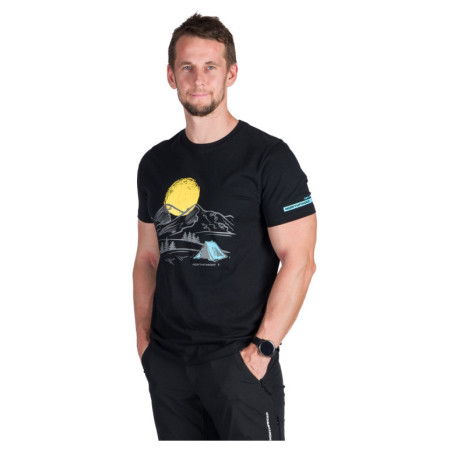 Tricou bărbați Northfinder Birger negru 269black