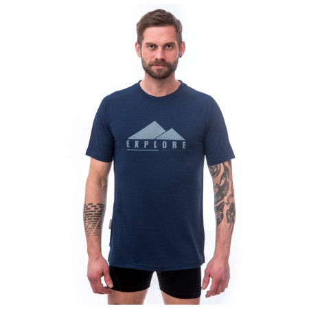 Tricou bărbați Sensor Merino Air Pt Explore