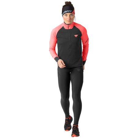 Tricou funcțional femei Dynafit Alpine L/S 1/2 Zip Tee W