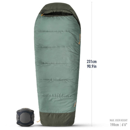 Sac de dormit Sea to Summit Boab -1C Long
