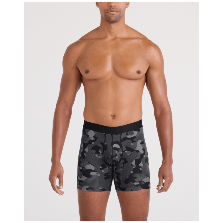 Boxeri Saxx Droptemp Cooling Cotton Boxer Brief Fly