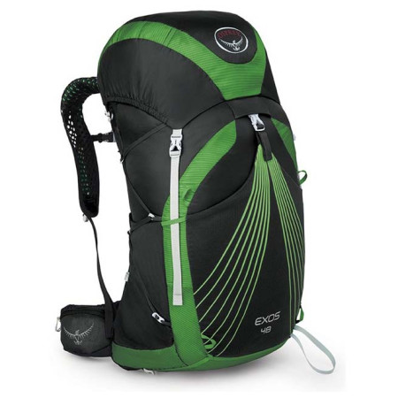 Rucsac Osprey Exos 48 (2017) negru/verde