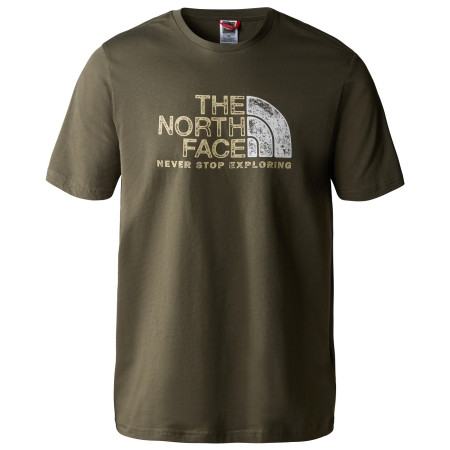 Tricou bărbați The North Face S/S Rust 2 Tee verde închis