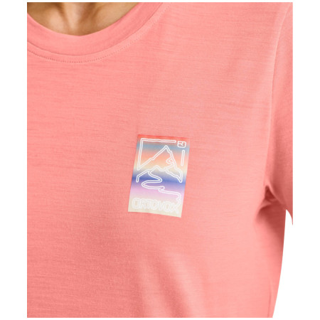 Tricou funcțional femei Ortovox 140 Cool Mtn Gradient Ts