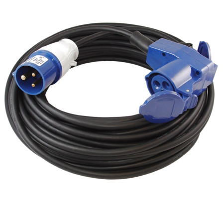 Prelungitor Gimeg elektra Karavan 30 m + priză negru