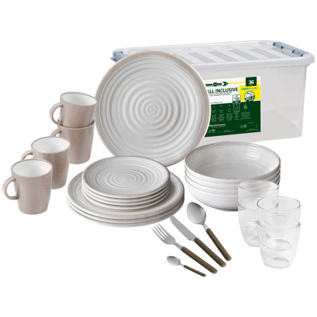 Set vase Brunner Savana All Inclusive alb