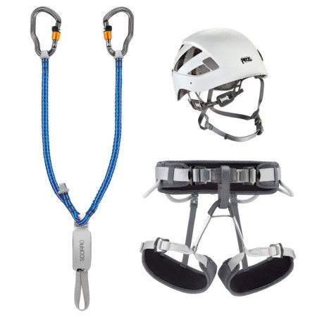 Set pentru Via Ferrata Petzl Kit Via Ferrata Vertigo