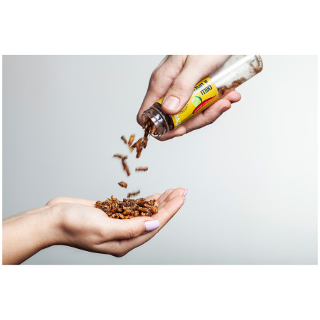 Greieri comestibili Sens Greieri picanți crocanți și prăjiți - Carolina Reaper