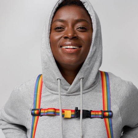 Curea de piept Fjällräven Kånken Rainbow Chest Strap