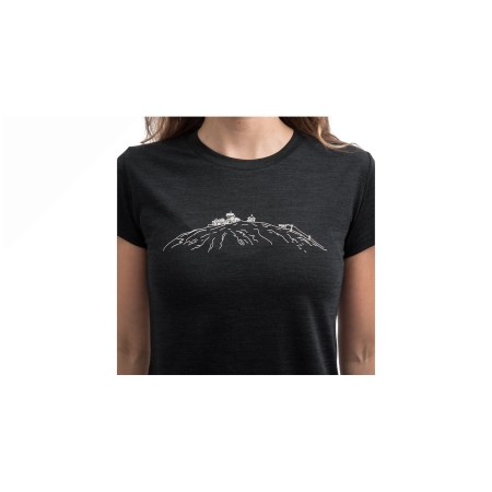 Tricou funcțional femei Sensor Merino Cordura Peak