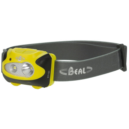 Lanternă frontală expusă Beal FF150 - Vystavené negru/galben Yellow
