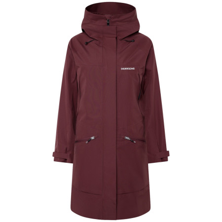 Geacă softshell pentru femei Didriksons Ilma Wns Parka 8 vișiniu Old rust