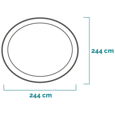 Piscină Intex Easy Set 244x61 cm