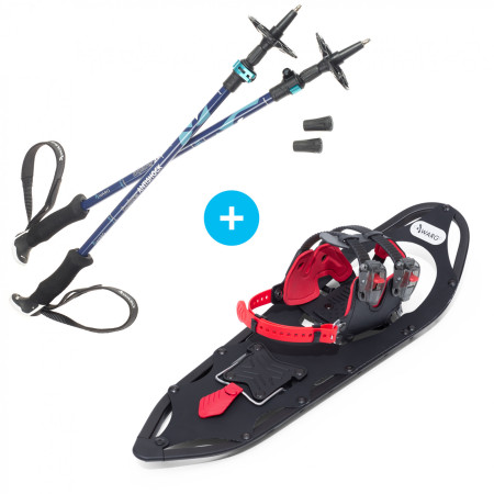 Set Warg Sněžnice Snowfall + Hole Explorer roșu