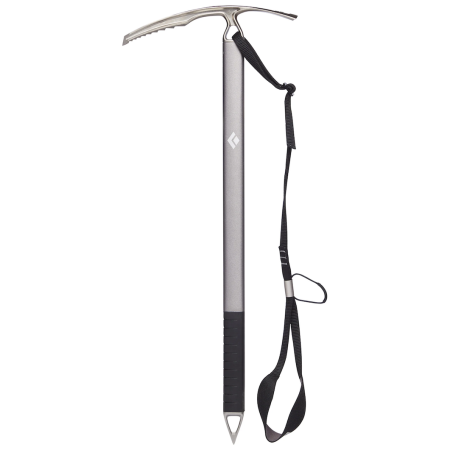 Piolet Black Diamond Raven Ice Axe With Grip negru/argintiu stříbrná