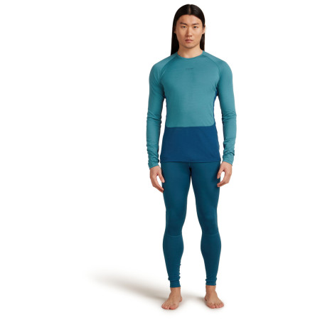 Tricou funcțional bărbați Icebreaker Men Merino 200 ZoneKnit LS Crewe