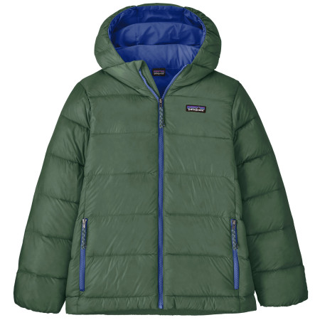Geacă copii Patagonia K's Hi-Loft Down Sweater Hoody - CNGR verde Canopy Green