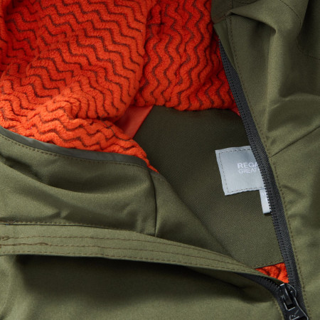 Geacă de iarnă copii Regatta Hillain Warm Lined Dark Khaki