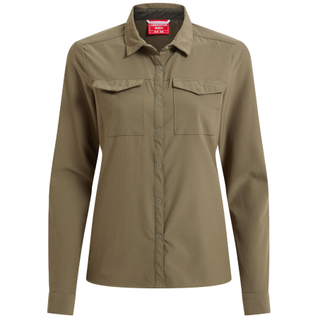 Cămașă Craghoppers NosiLife Pro Long Sleeved Shirt III verde Wild Olive