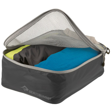 Geantă pentru îmbrăcăminte Sea to Summit Garment Mesh Bag S negru/gri