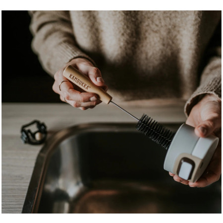 Perie pentru sticlă Kambukka Set de 2 perii pentru curățarea sticlelor