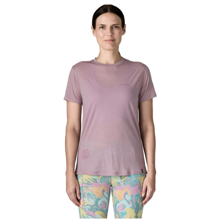 Tricou femei Patagonia Women's Capilene Cool Merino Blend Graphic Shirt