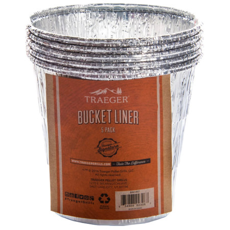 Accesoriu pentru grătar Traeger BUCKET LINER 5 PACK argintiu