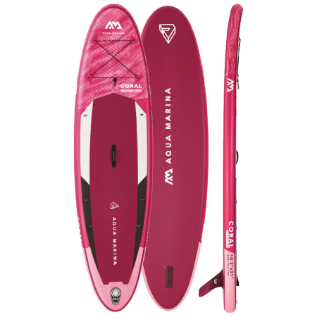 Paddleboard Aqua Marina Coral 10‘2" violet